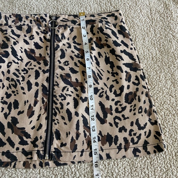 🔸 Forever 21 🔸 animal print skirt - Picture 7 of 8